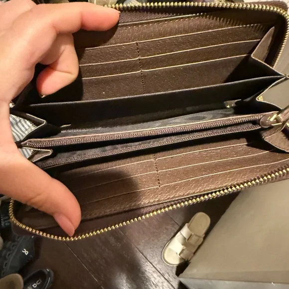 Gucci Ophidia GG Supreme Canvas Zip Wallet - Picture 5 of 7